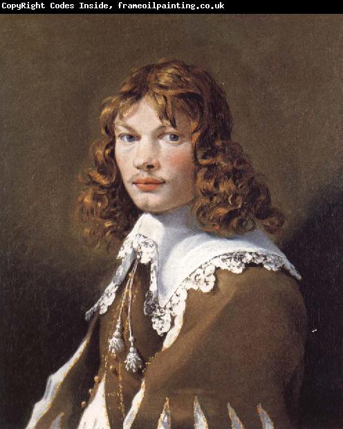 Karel Dujardin Portrait of a Young Man